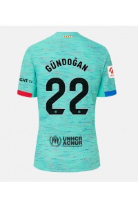 Fotbalové Dres Barcelona Ilkay Gundogan #22 Třetí Oblečení 2023-24 Krátký Rukáv